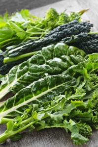 Dark green leafy vegetables